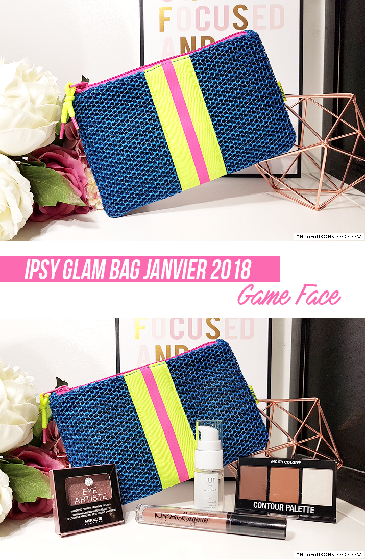 Ipsy Glam Bag Janvier 2018