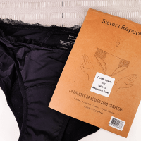 Crash test de la culotte menstruelle Sisters Republic