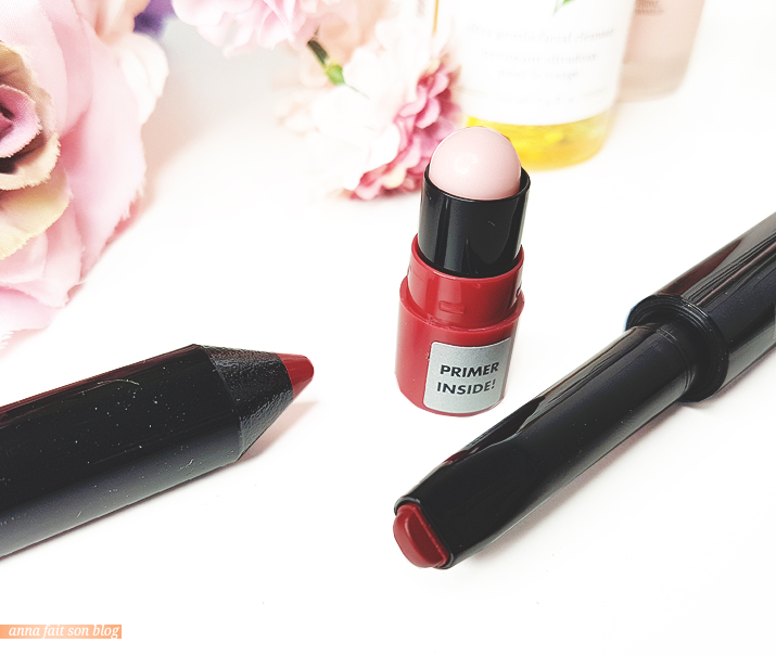 Trestique - Prime + Glaze Lip Crayon in English Rose #lippencil #trestique