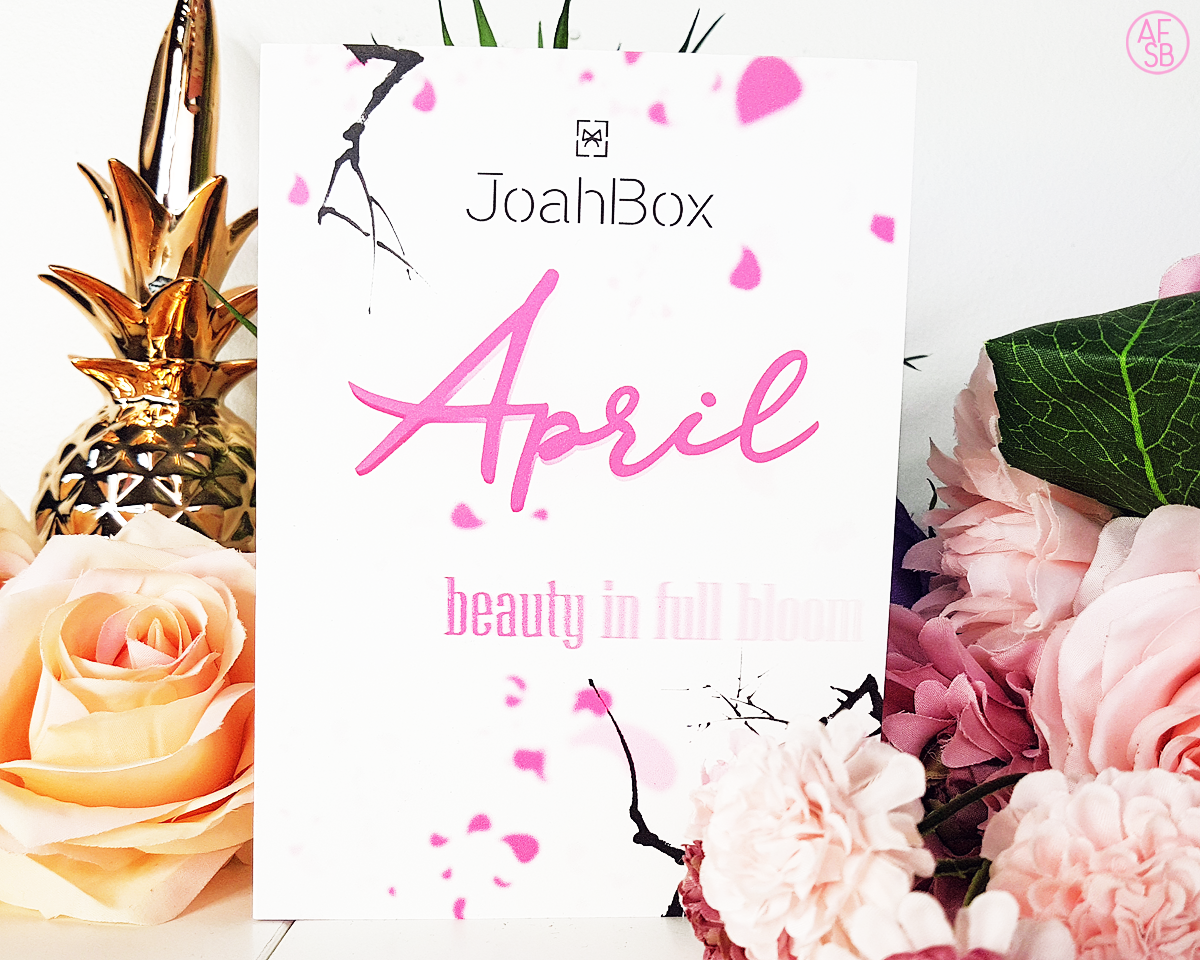 Joahbox Avril 2019 #beautybox #kbeauty