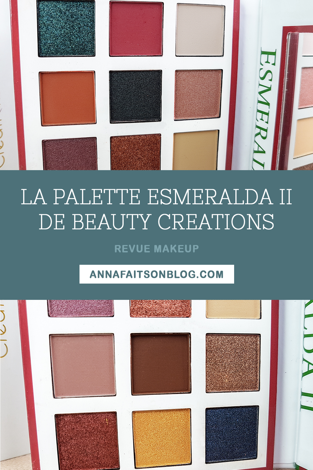 Palette Esmeralda 2 Beauty Creations