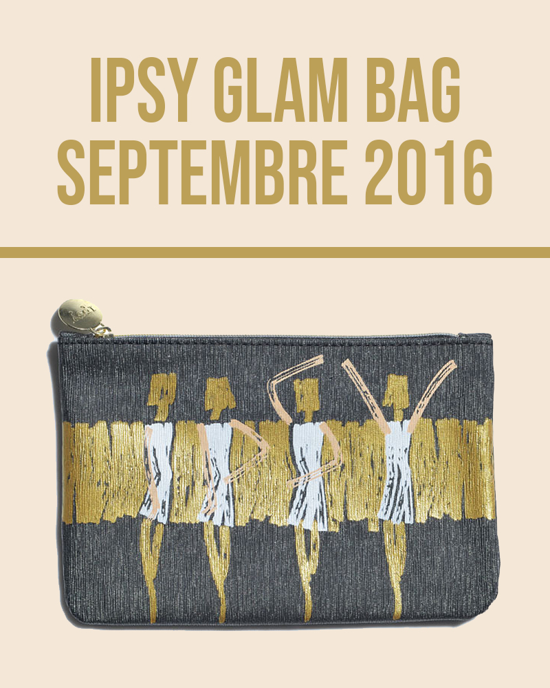 Ipsy Glam Bag September 2016