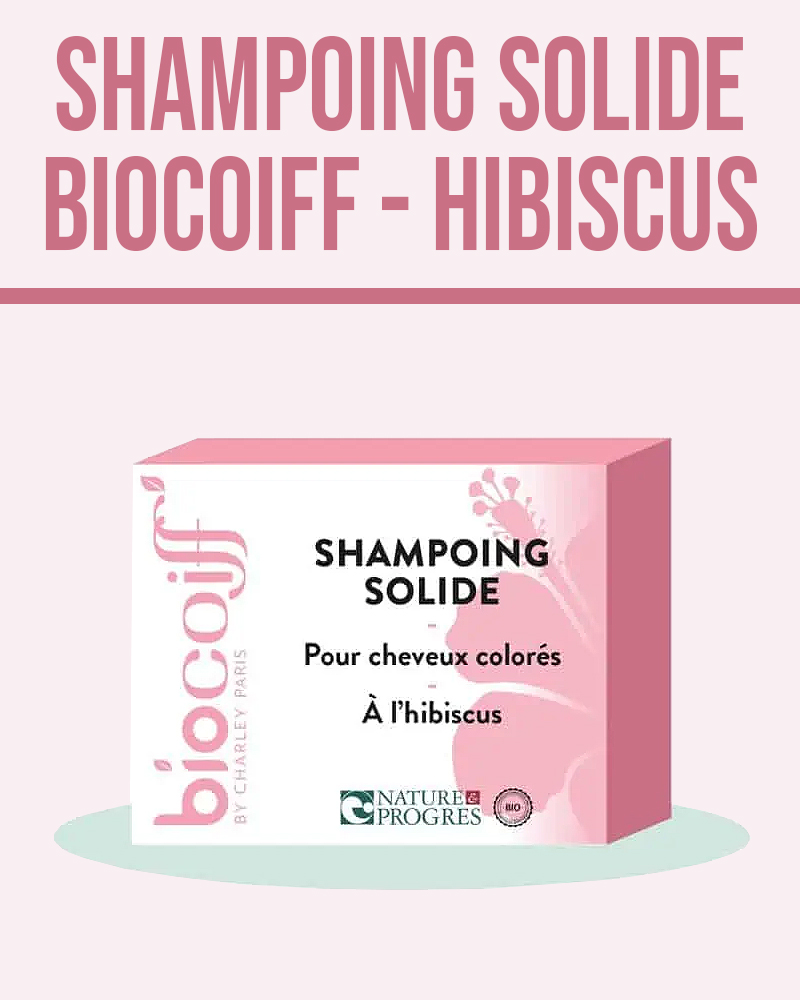 Shampoing solide Biocoiff à l'hibiscus
