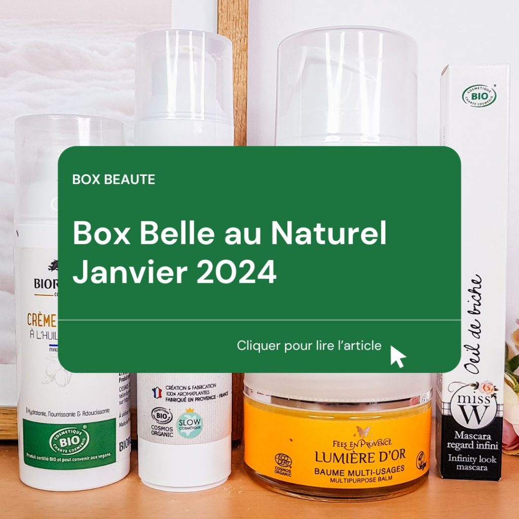 Box Belle Au Naturel Janvier 2024